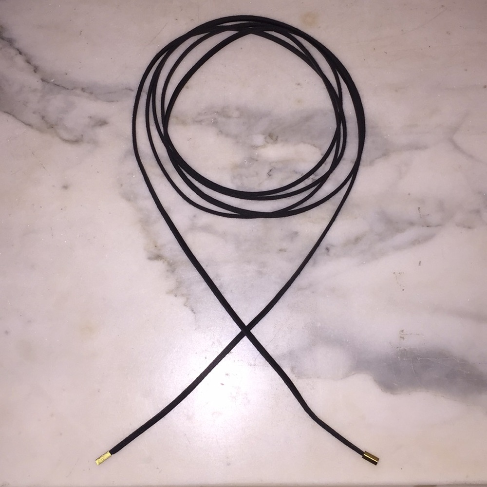 Urban outfitters vegan leather wrap choker - Picture 3 of 6